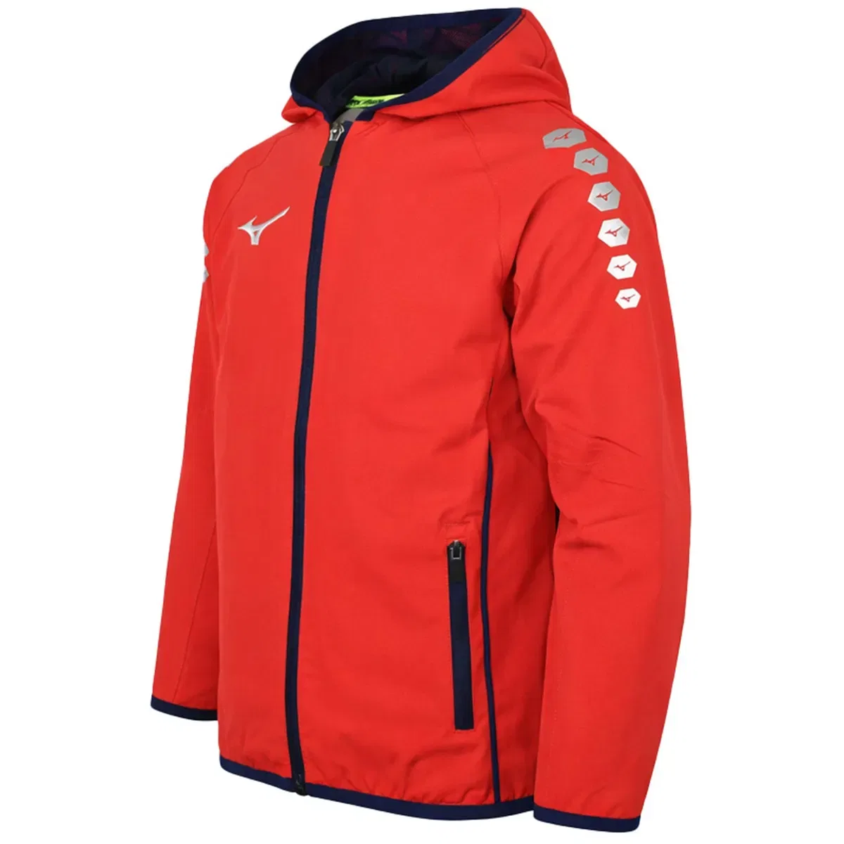 Куртка Team Micro Red Jacket Mizuno, Red — фото 2