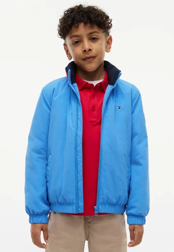 Куртка легкая padded jacket Tommy Hilfiger Copenhagen Blue, синий — фото 2