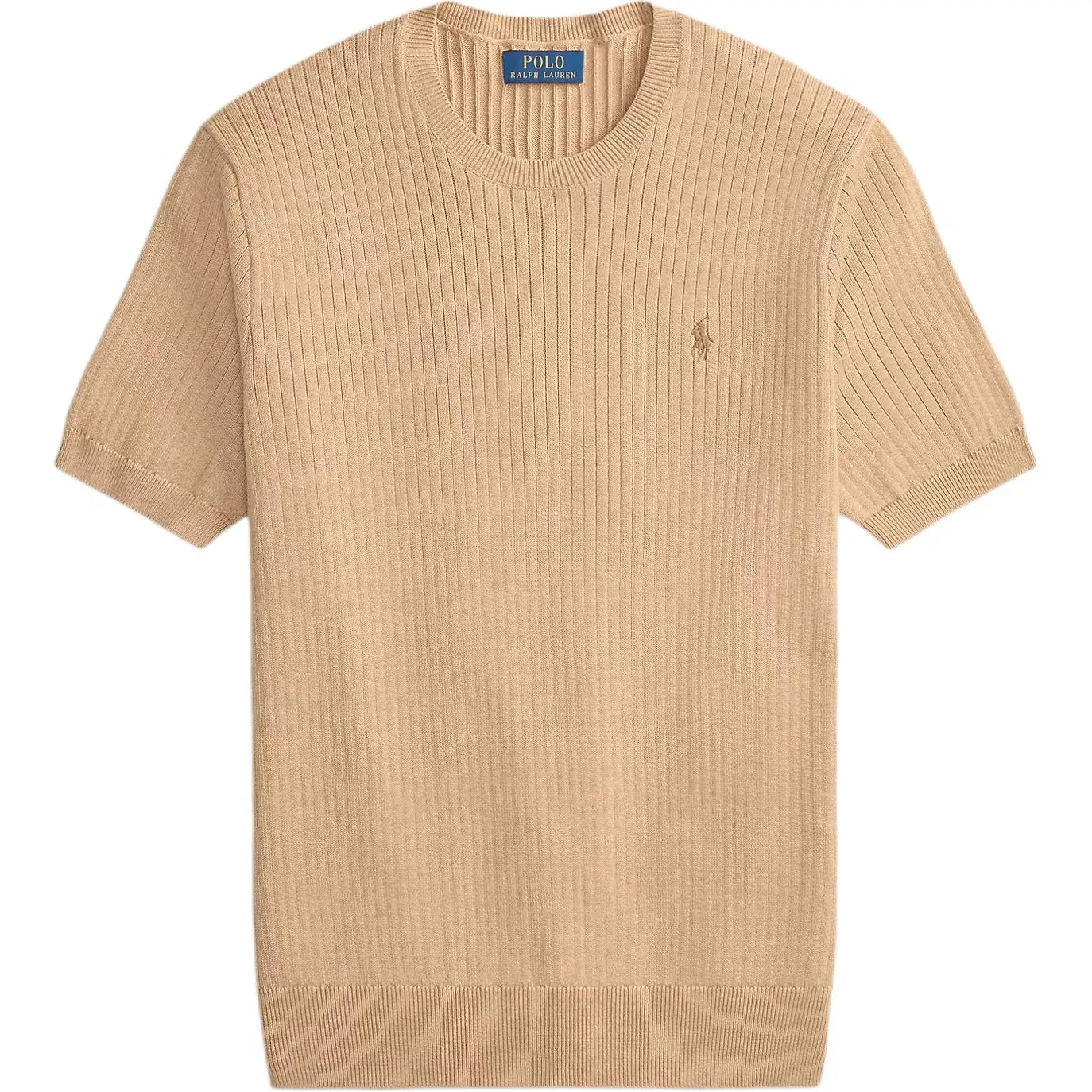 Мужской джемпер с круглым вырезом Camel Polo Ralph Lauren