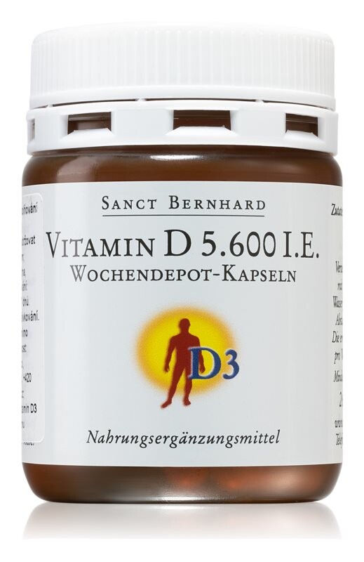 

Капсулы Sanct Bernhard Vitamin D 5.600 IU with gradual release