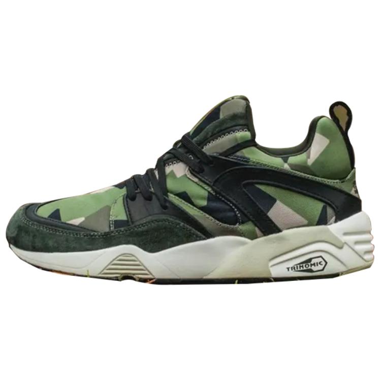 

Кроссовки Sneakersnstuff X Blaze Of Glory 'Swedish Camo' PUMA, зеленый