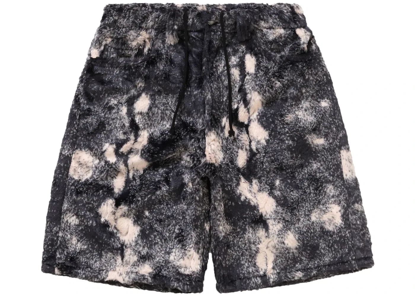 Мужские шорты из искусственного меха Supreme Short, Black