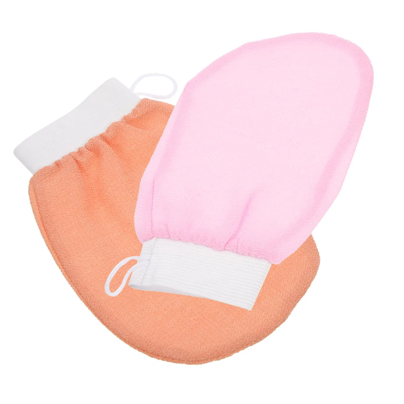 Детские скрабирующие перчатки Healeved, 2 шт, Pink-orange