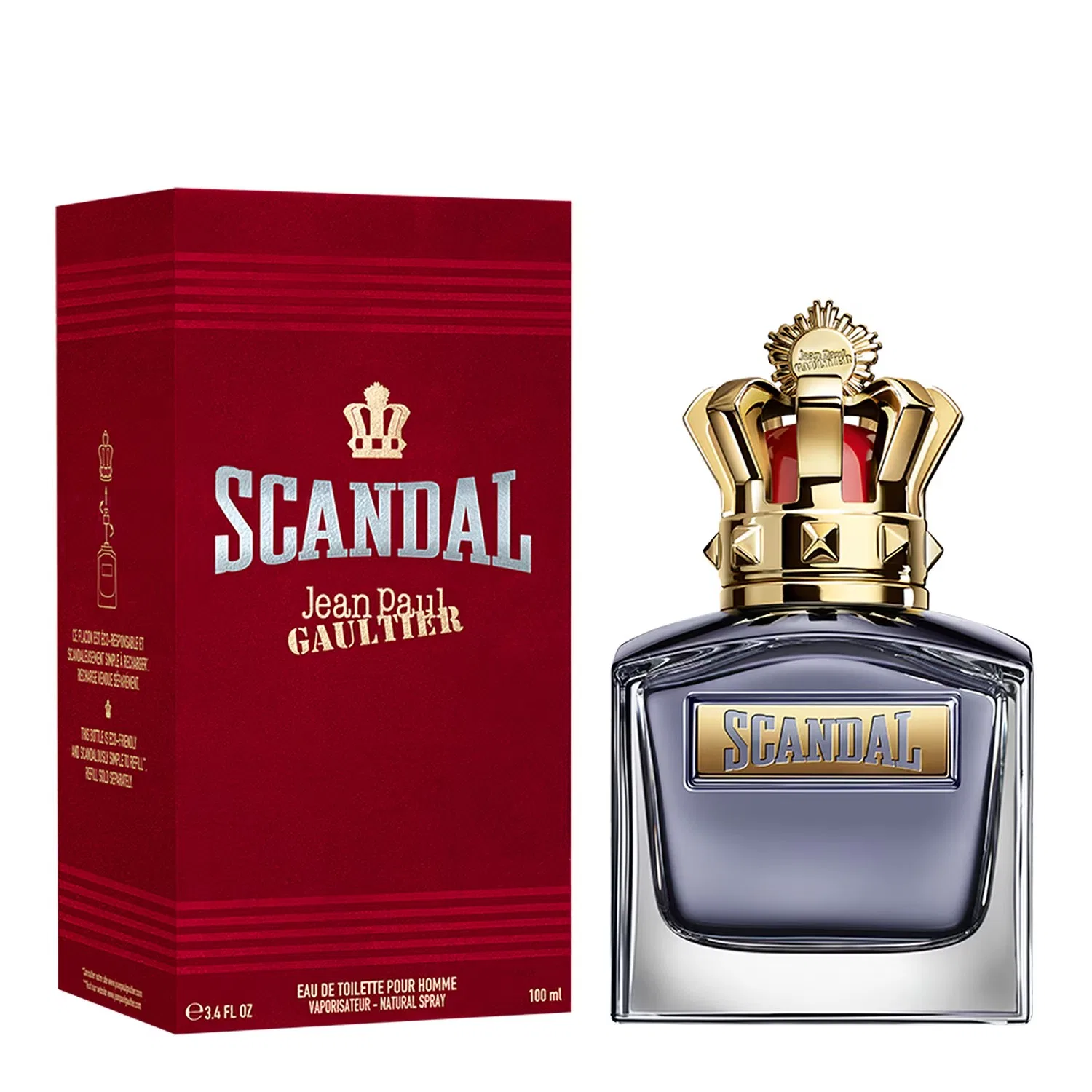 Мужская туалетная вода Scandal Pour Homme Refill 50 мл, Jean Paul Gaultier, Nachfüllbar — фото 2