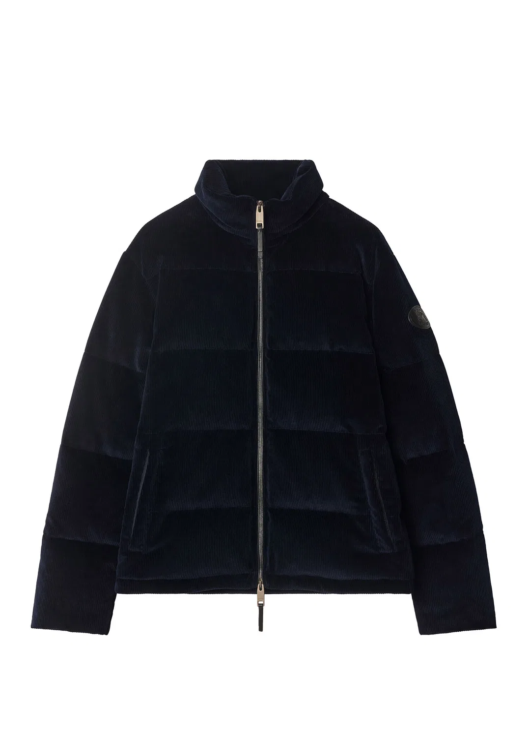 Пальто Burberry Snowdon, темно-синее