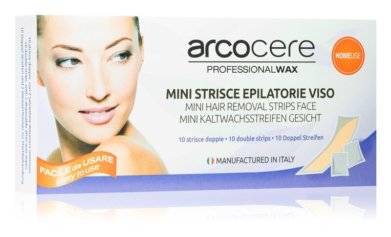 

Восковые полоски для лица Arcocere Professional Wax