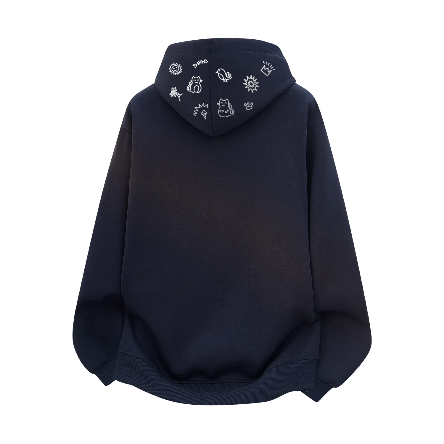 Детский свитшот унисекс с флисовой подкладкой Navy Blue Paul Costelloe