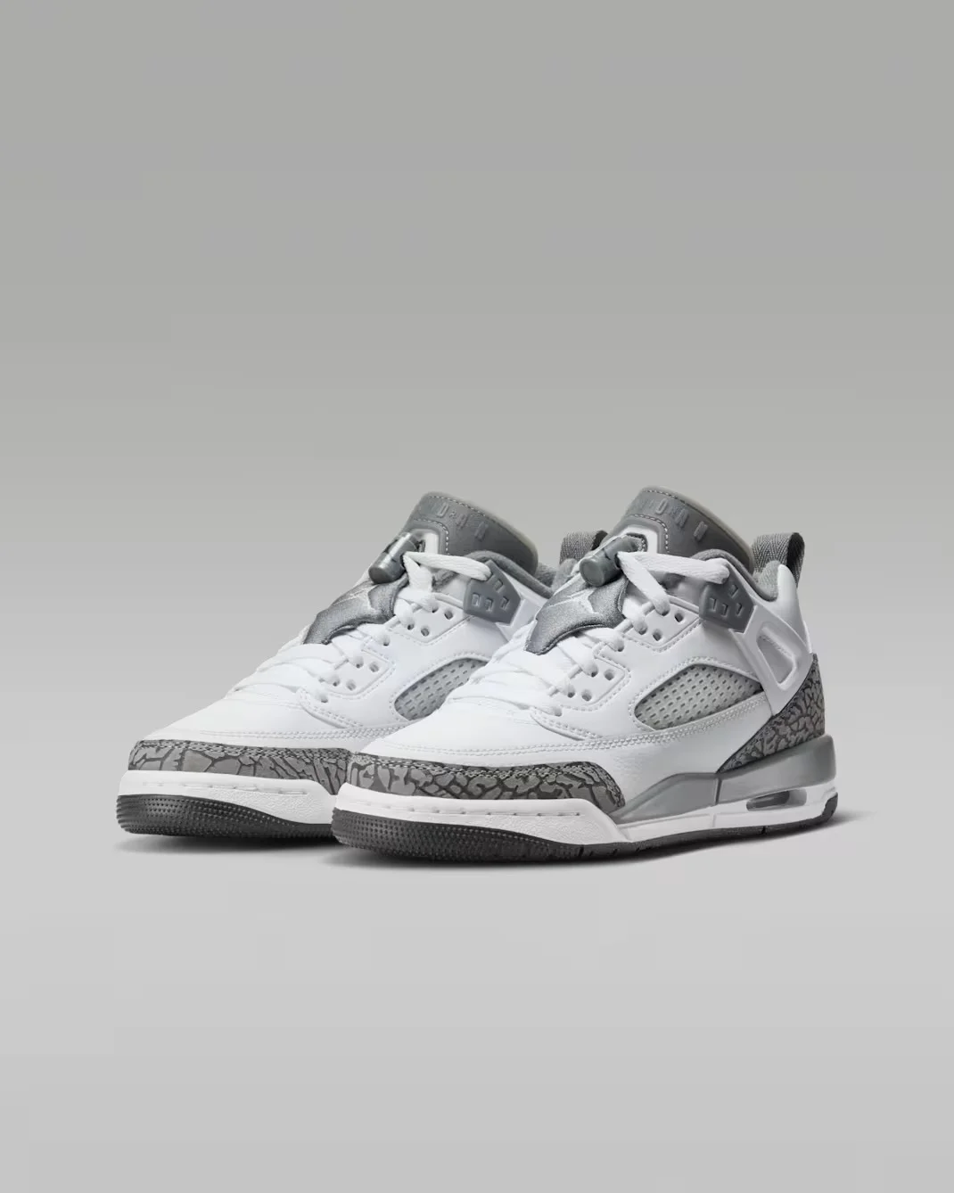 Кроссовки детские Nike Jordan Spizike Low, белый/серый — фото 4