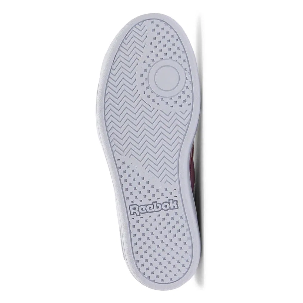Детские кроссовки для девочек синтетические Reebok Court Retro, Dustyrosis Verryberry White — фото 2
