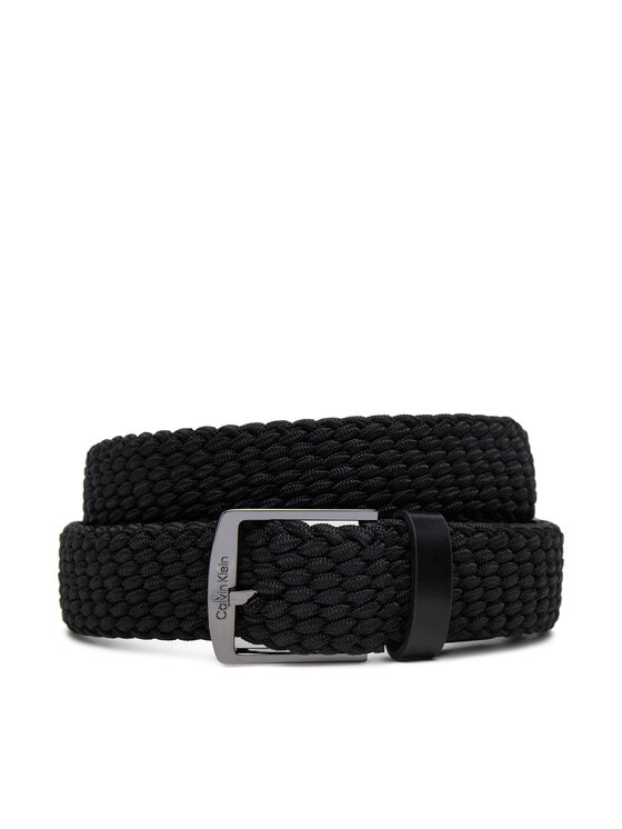 

Ремень мужской Ck Casual Elastic Braided 35Mm K50K512839 Calvin Klein, черный