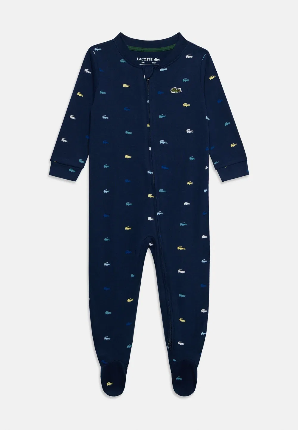 Комбинезон унисекс с закрытыми ступнями и принтом Lacoste, Marine
