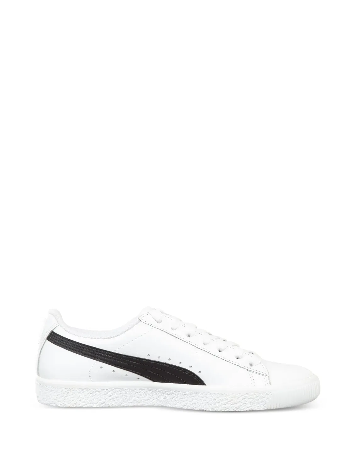 Кроссовки Clyde Core White/Black Puma Kids, белый