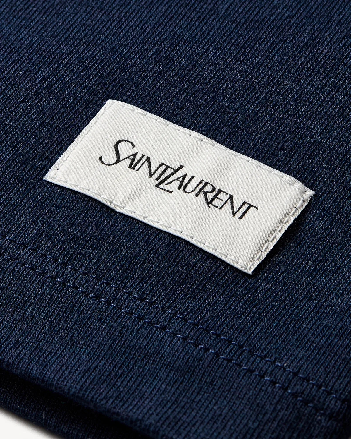 Футболка SAINT LAURENT, синий — фото 3