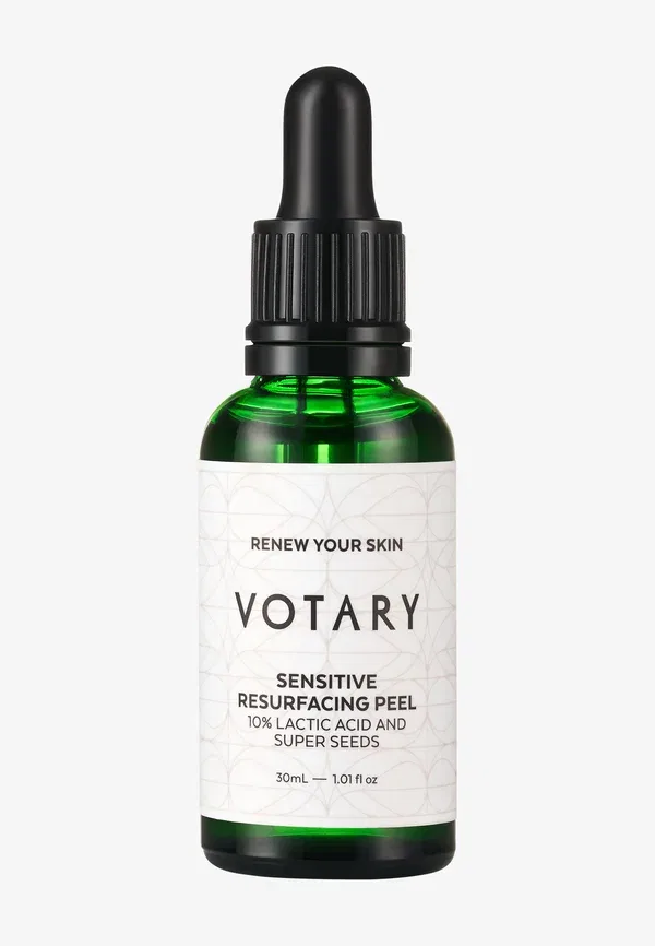 Сыворотка с 10% молочной кислотой, Sensitive resurfacing peel, Votary, 30 мл
