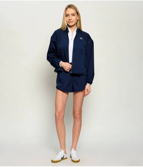 Толстовка женская Lacoste Regular Fit, Blu Marino — фото 2