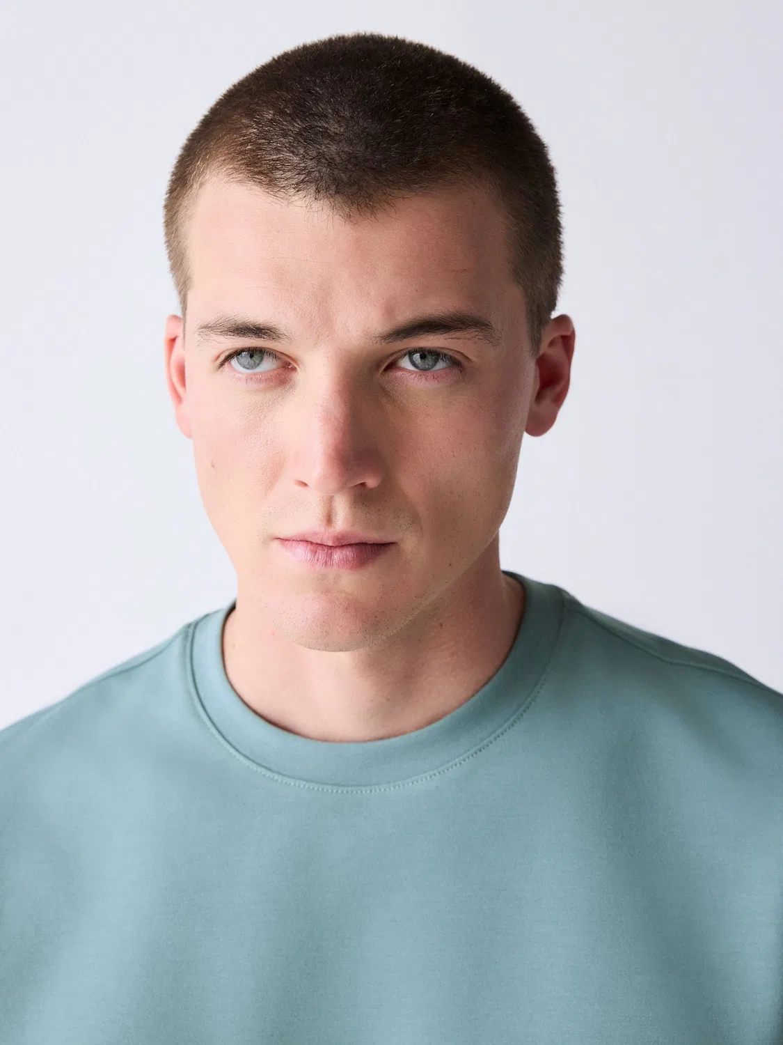 Футболка Regular Fit, Soft Heavyweight Next, Green Sage — фото 4