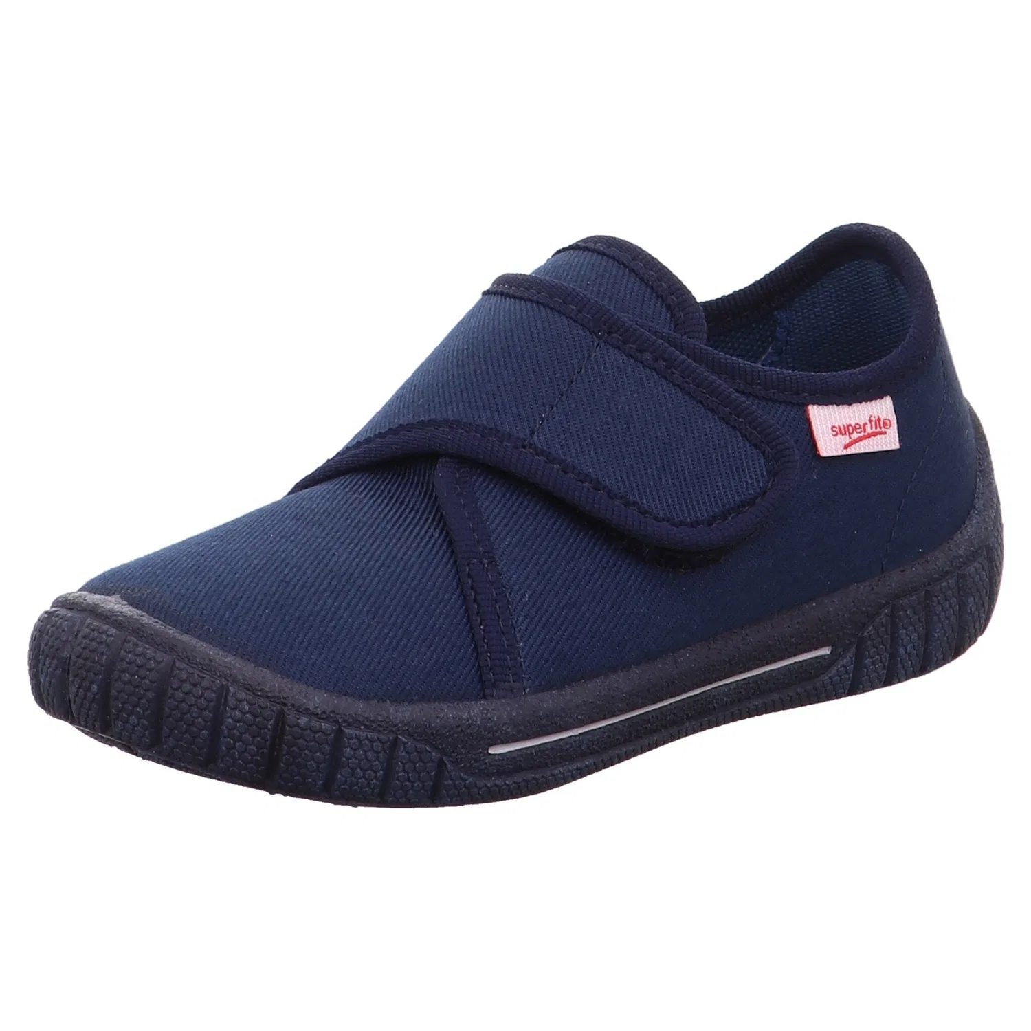 Детские комнатные тапочки с логотипом Superfit, Dark Blue