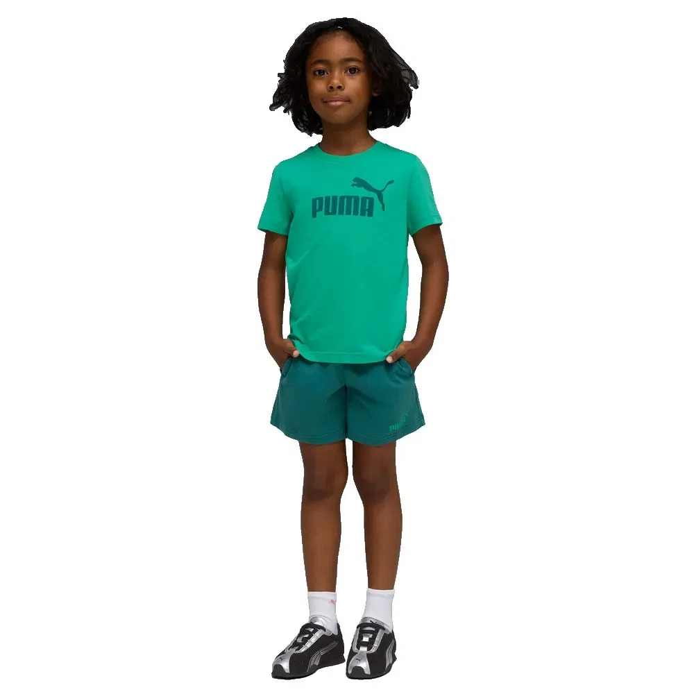 Шапка Puma Ess Nº1 Logo set, зеленый — фото 3