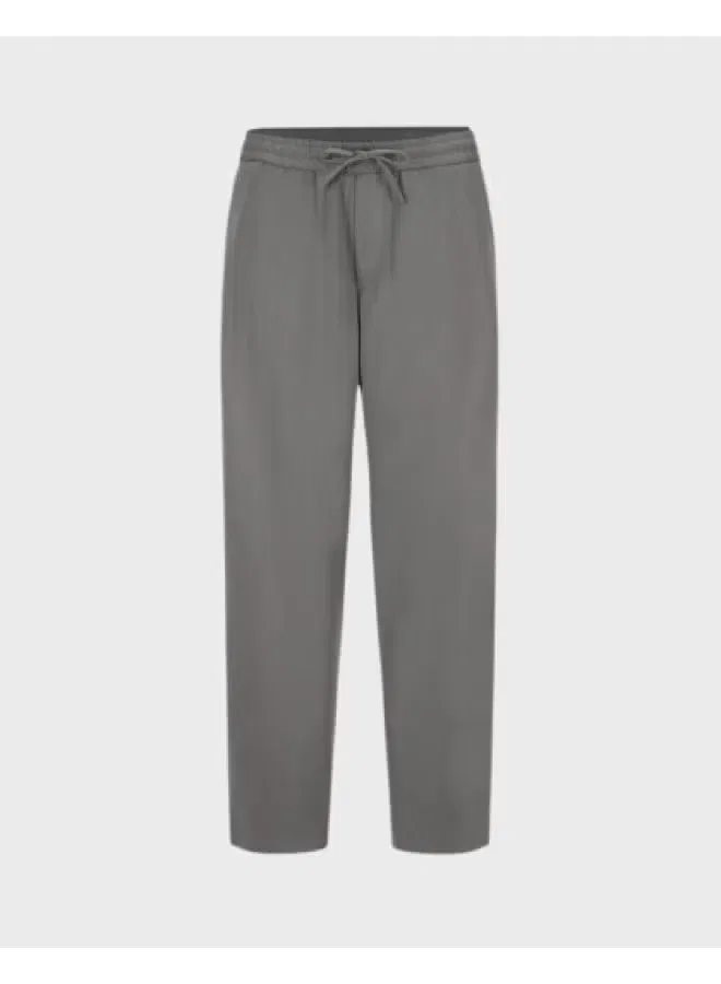 Брюки прямые широкие на кулиске Zara, серый