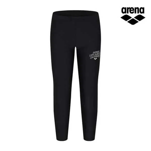 Леггинсы детские 9/10 длины, мермейд Arena Kids, BLACK — фото 2