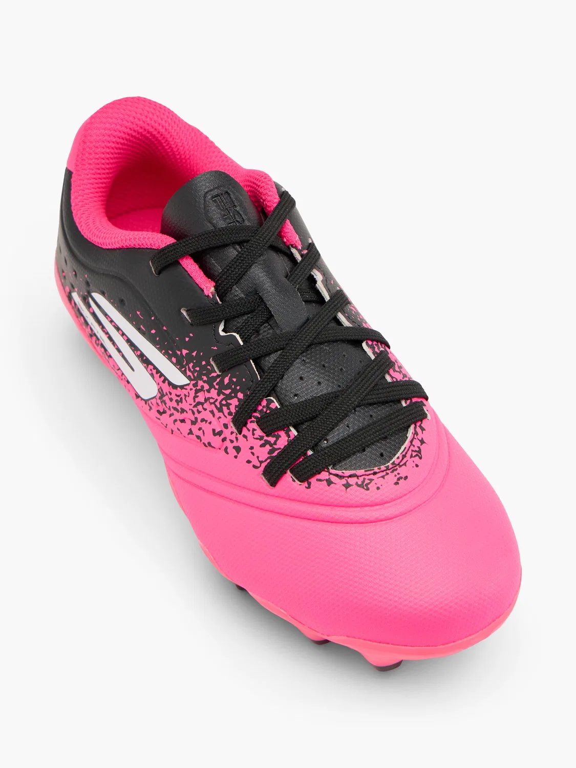 Детские футбольные бутсы с молнией Skechers RAZOR 1.5 JR TD TF, розовый — фото 2