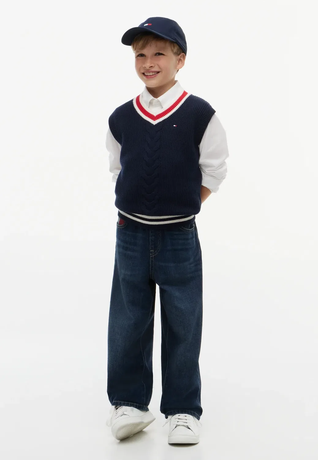 Жилет унисекс Tommy Hilfiger, Dark Blue — фото 2