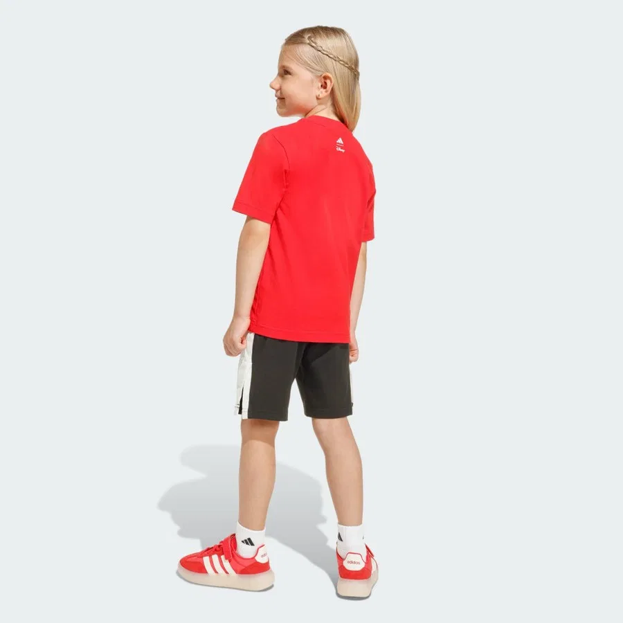 Спортивный комплект с длинным рукавом Lk Dy Mm T Set adidas, Красный — фото 2