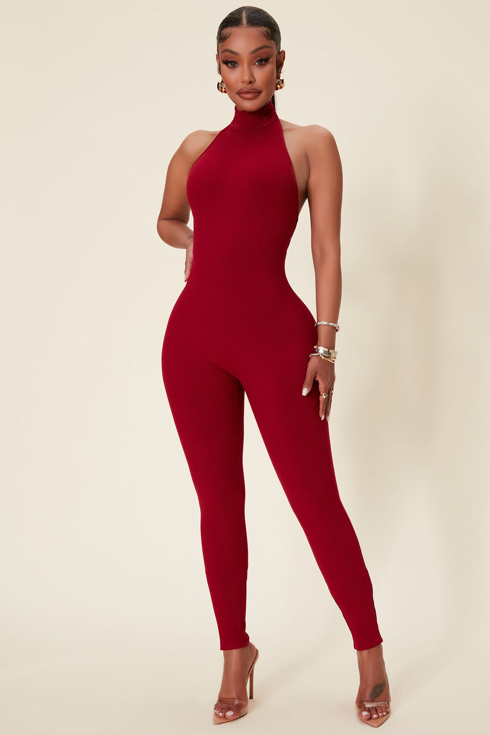 

Комбинезон Fashion Nova P7330, красный