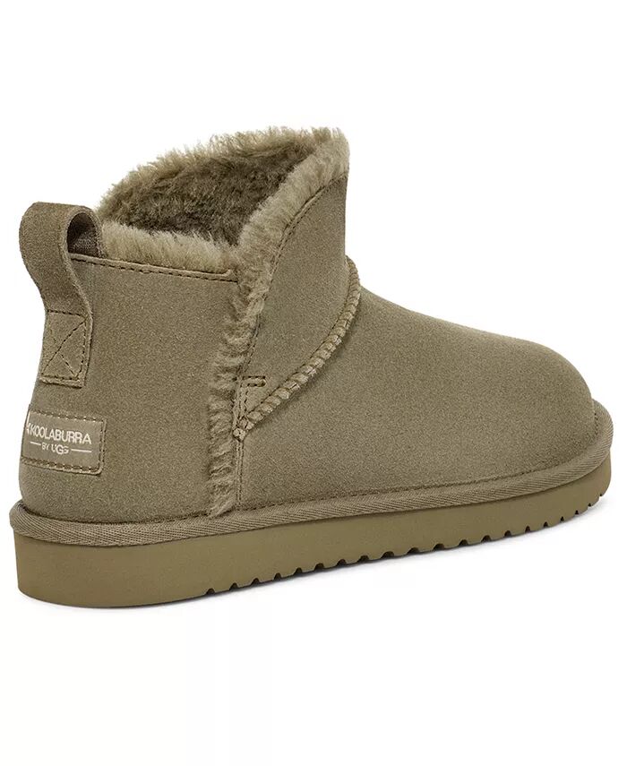 Женские ботинки UGG Koola Ultra Koolaburra короткие зимние, зеленый — фото 3