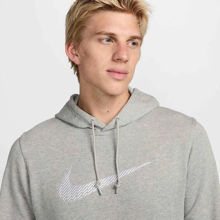 Мужское худи с длинным рукавом Nike Club Ft Hoody Swoosh Nike, Hellgrau — фото 3