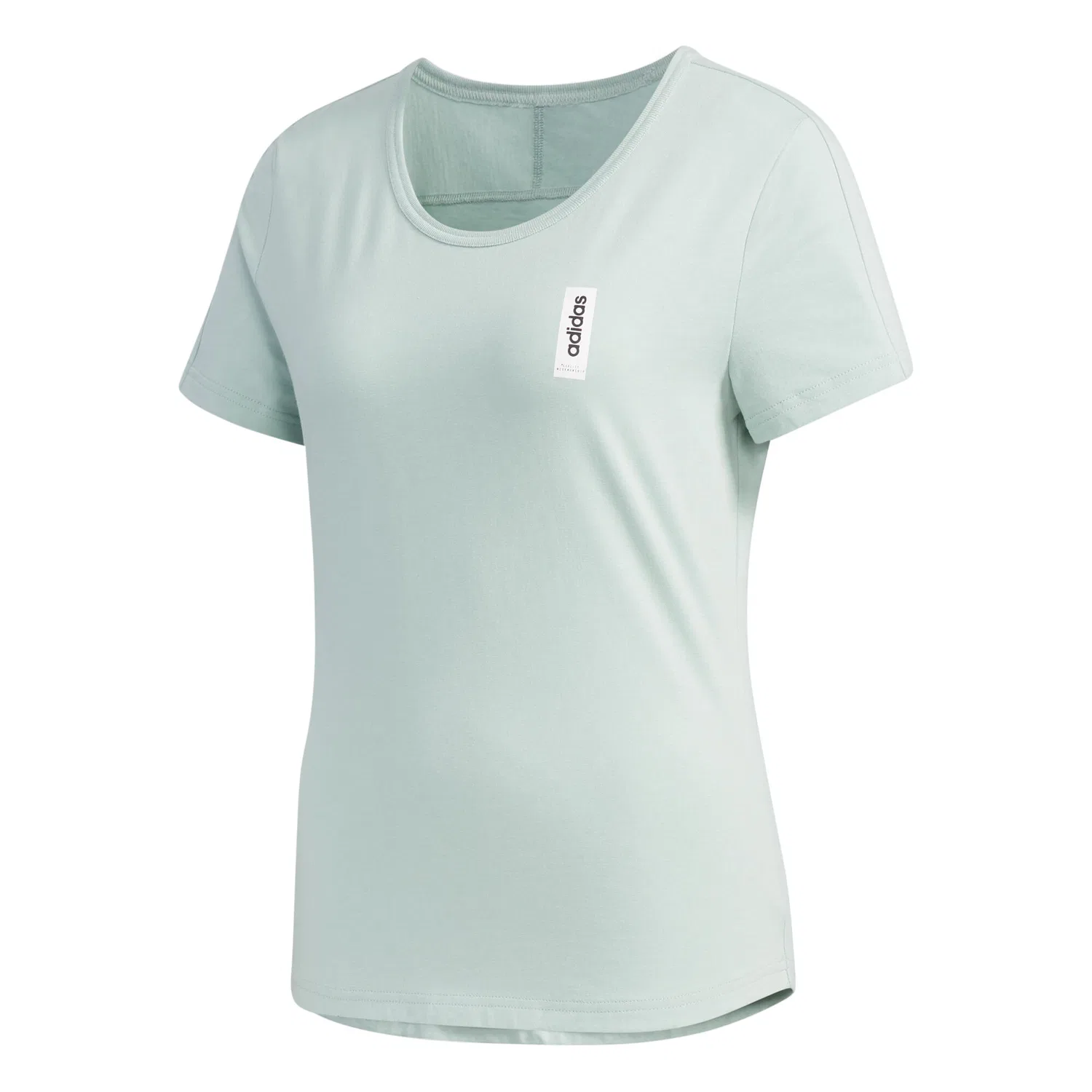 Женская футболка свободного кроя W BB TEE Adidas, Turkis — фото 3