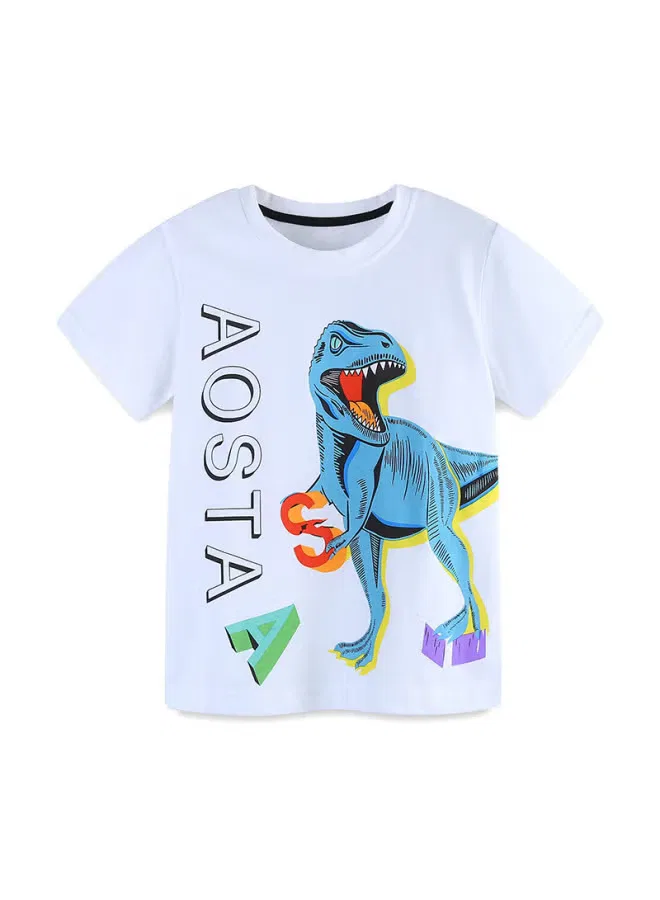 Комплект детский с принтом динозавра модель Summer new style Aosta Betty Store, 5299