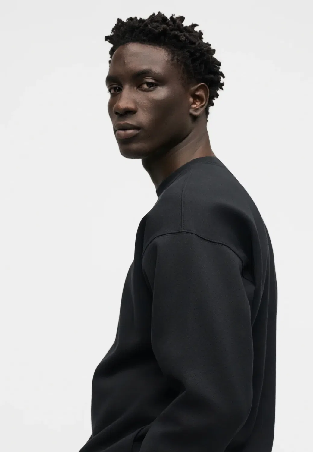 Толстовка унисекс Crew Adidas Originals, Black — фото 4