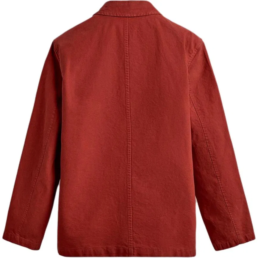 Мужская рубашка с отложным воротником Red Lapel ZARA, Красный — фото 3