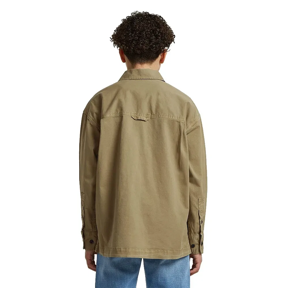 Детская рубашка с длинным рукавом Boxy Fit G-Star, Green — фото 2