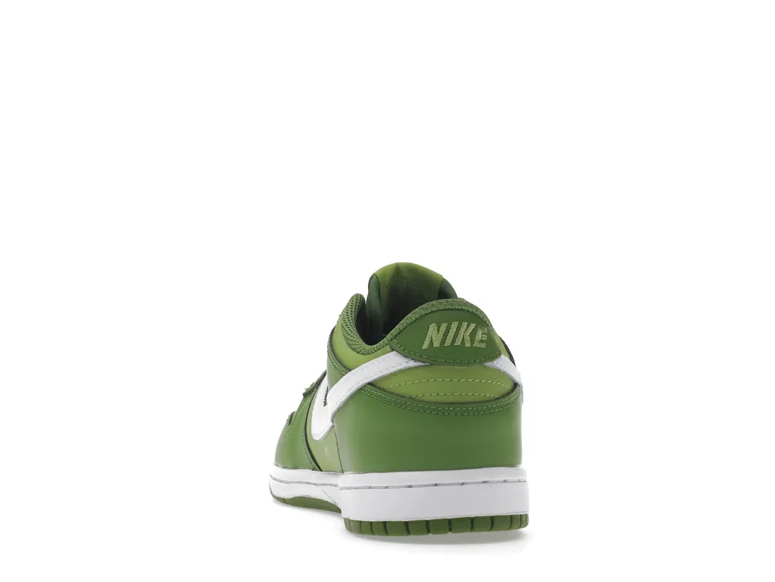 Детское кроссовки Lifestyle Nike Dunk Low Nike, Chlorophyll/White-Vivid Green — фото 4