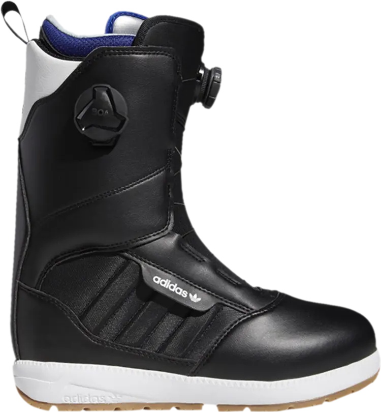 Лимитированные ботинки Adidas Response 3MC ADV Boot 'Black Gum', черный