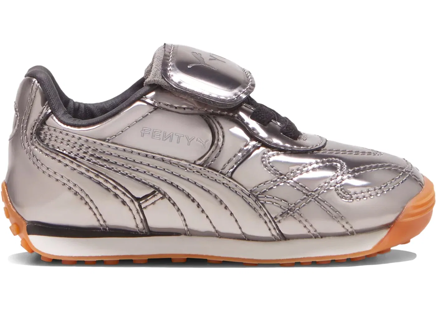 Детские кроссовки Lifestyle с принтом Puma Avanti C Rihanna Fenty Puma Aged Silver