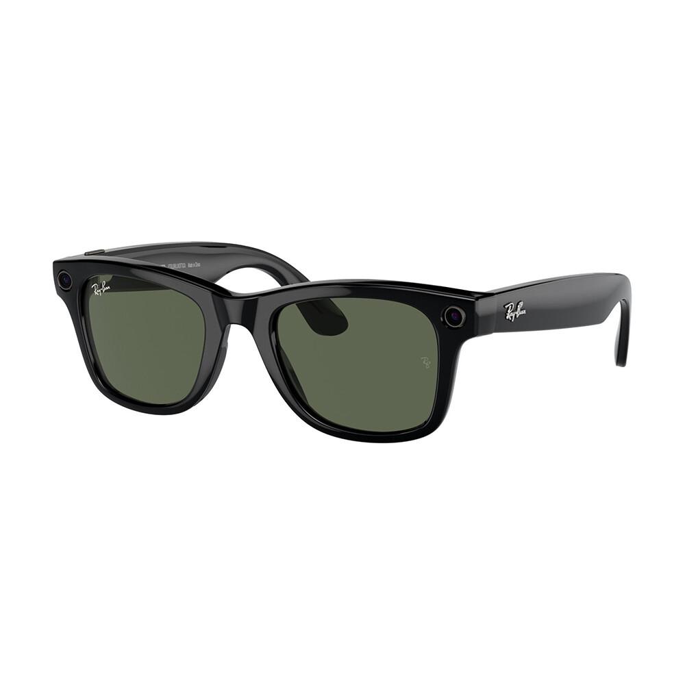 

Умные очки Ray-Ban Meta Wayfarer (Large), Shiny Black/G15 Green