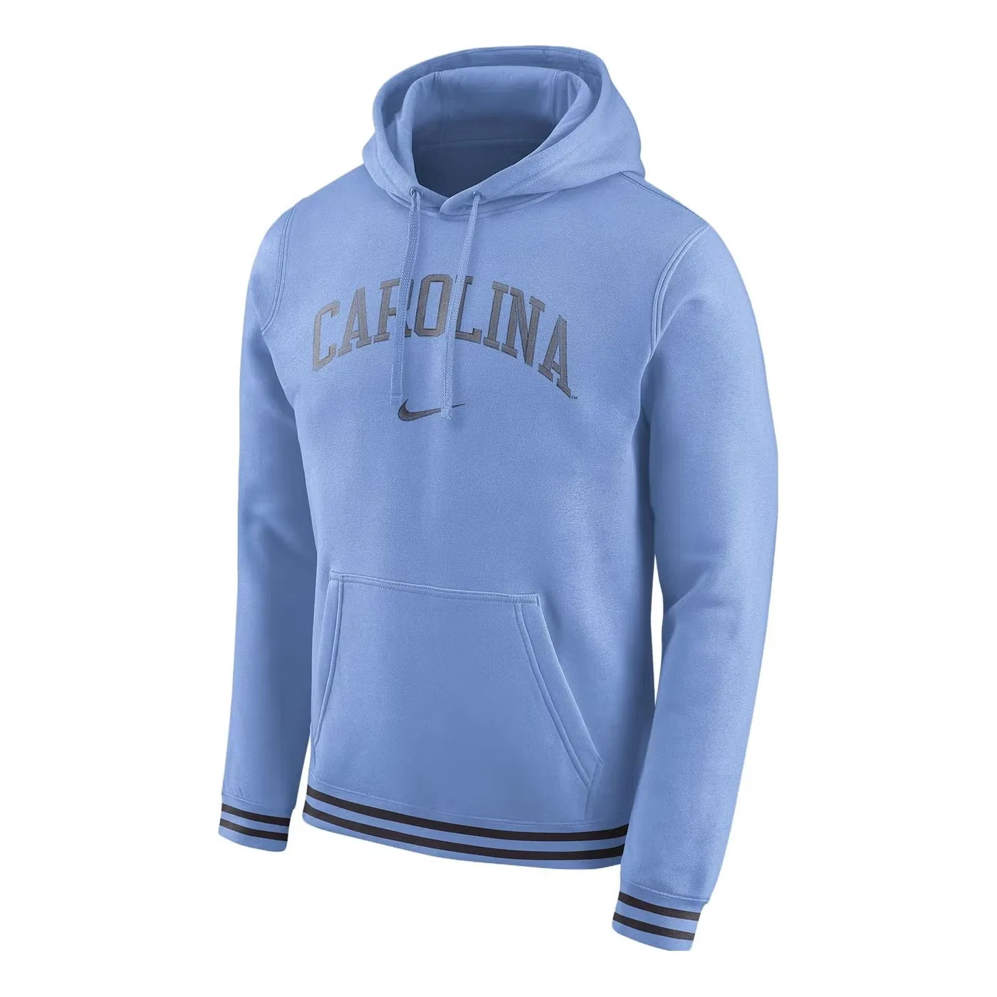 Худи с принтом Tar Heels UNC Retro North Carolina Nike, синее