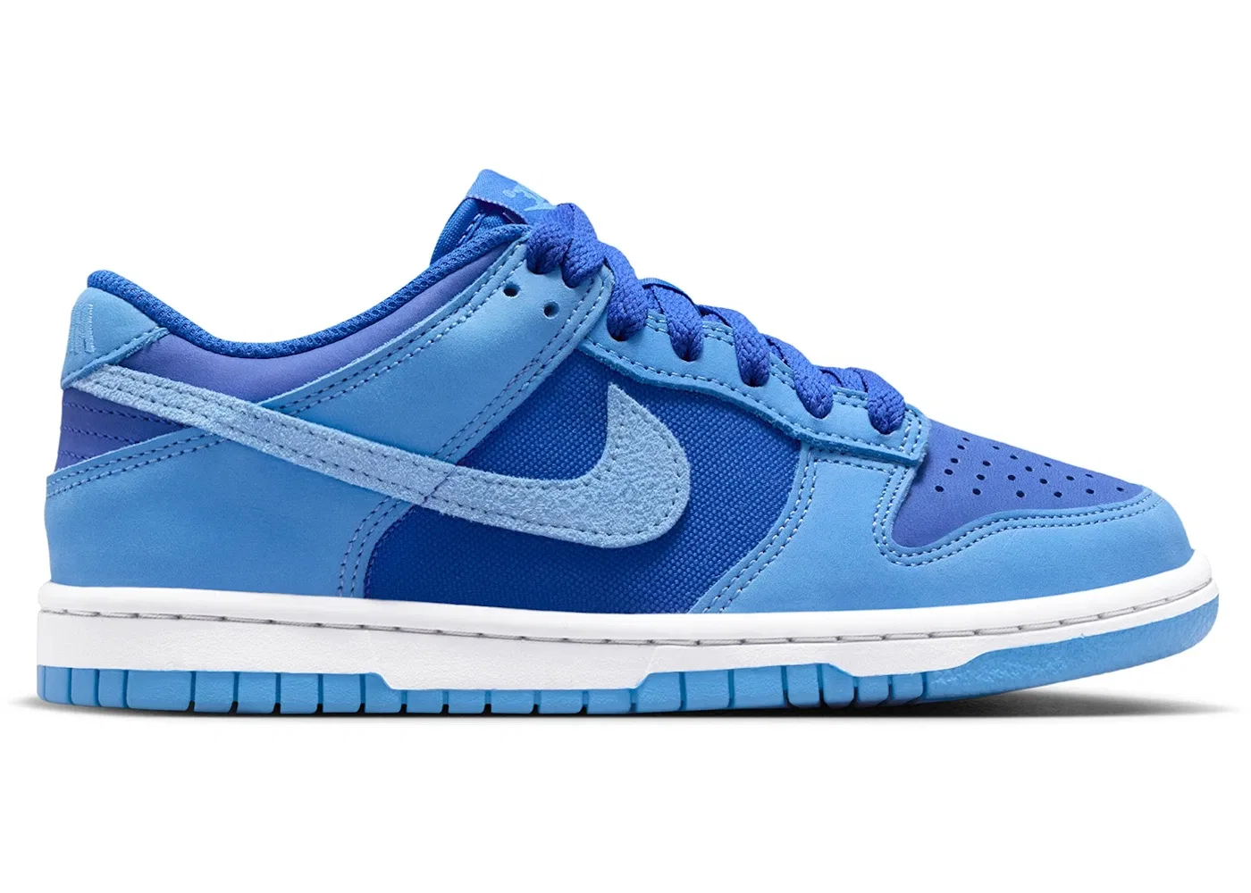 Детские кроссовки Lifestyle Nike Dunk Low SE, Game Royal/White/University Blue