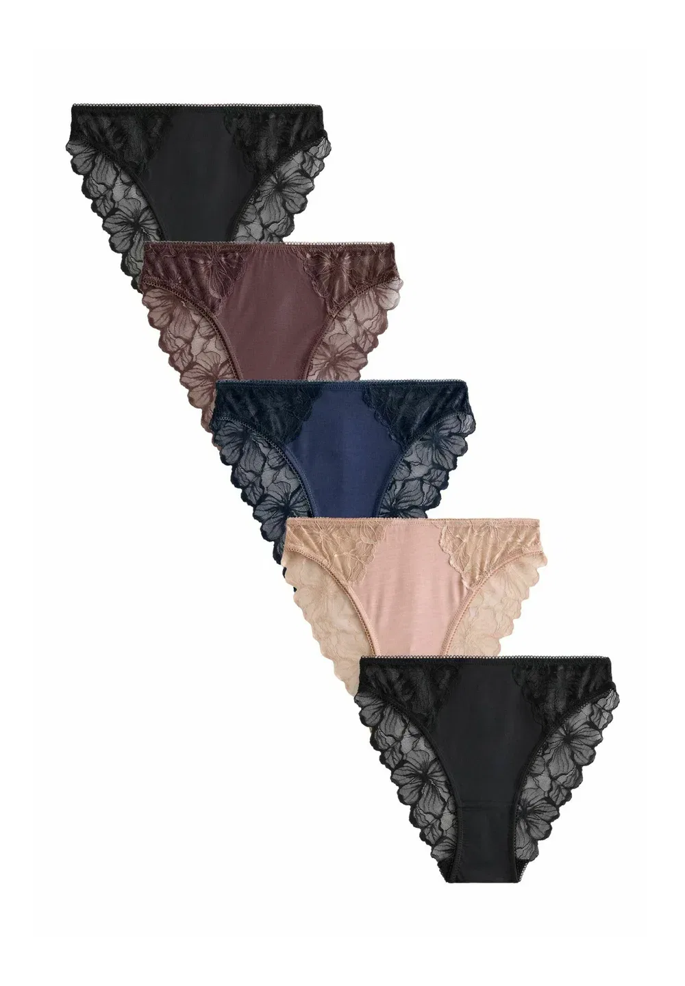 5 упаковок - бразильские Next, Black Navy Praline Nude