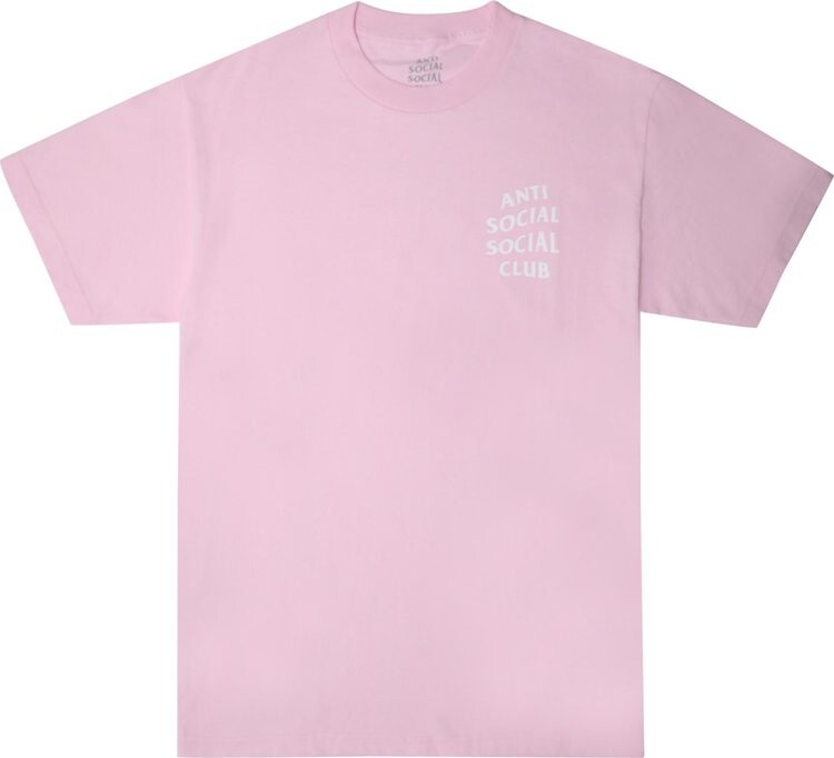 

Футболка Anti Social Social Club Logo 2 T-Shirt 'Pink', розовый