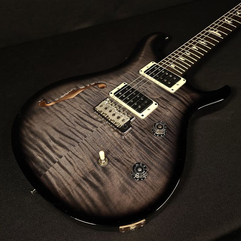 

Paul Reed Smith PRS CE 24 Semi Hollow Black Smoke Wrap Burst с сумкой CE24 Semi Hollow