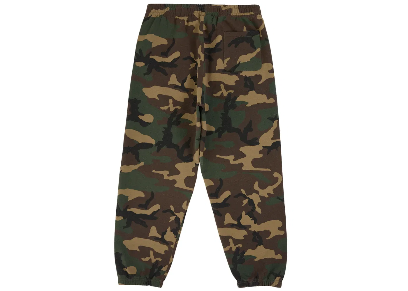 Мужские спортивные штаны с сатиновой аппликацией Sweatpant (SS26) Supreme, Woodland Camo — фото 2
