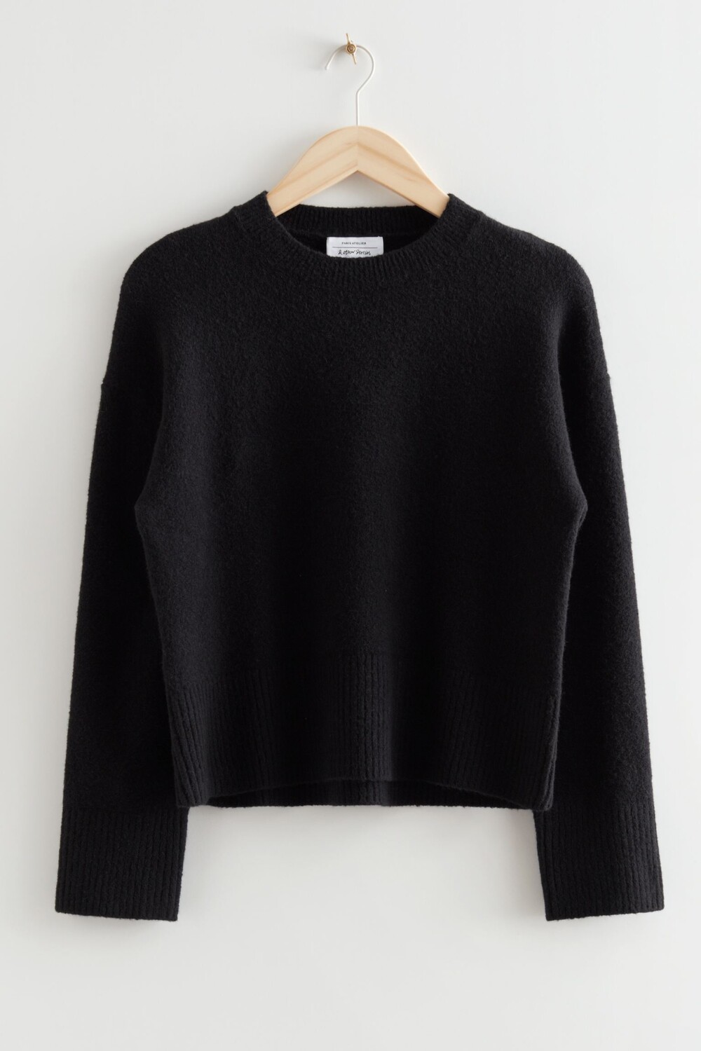

Свитер & Other Stories Loose-fitting Knitted, черный