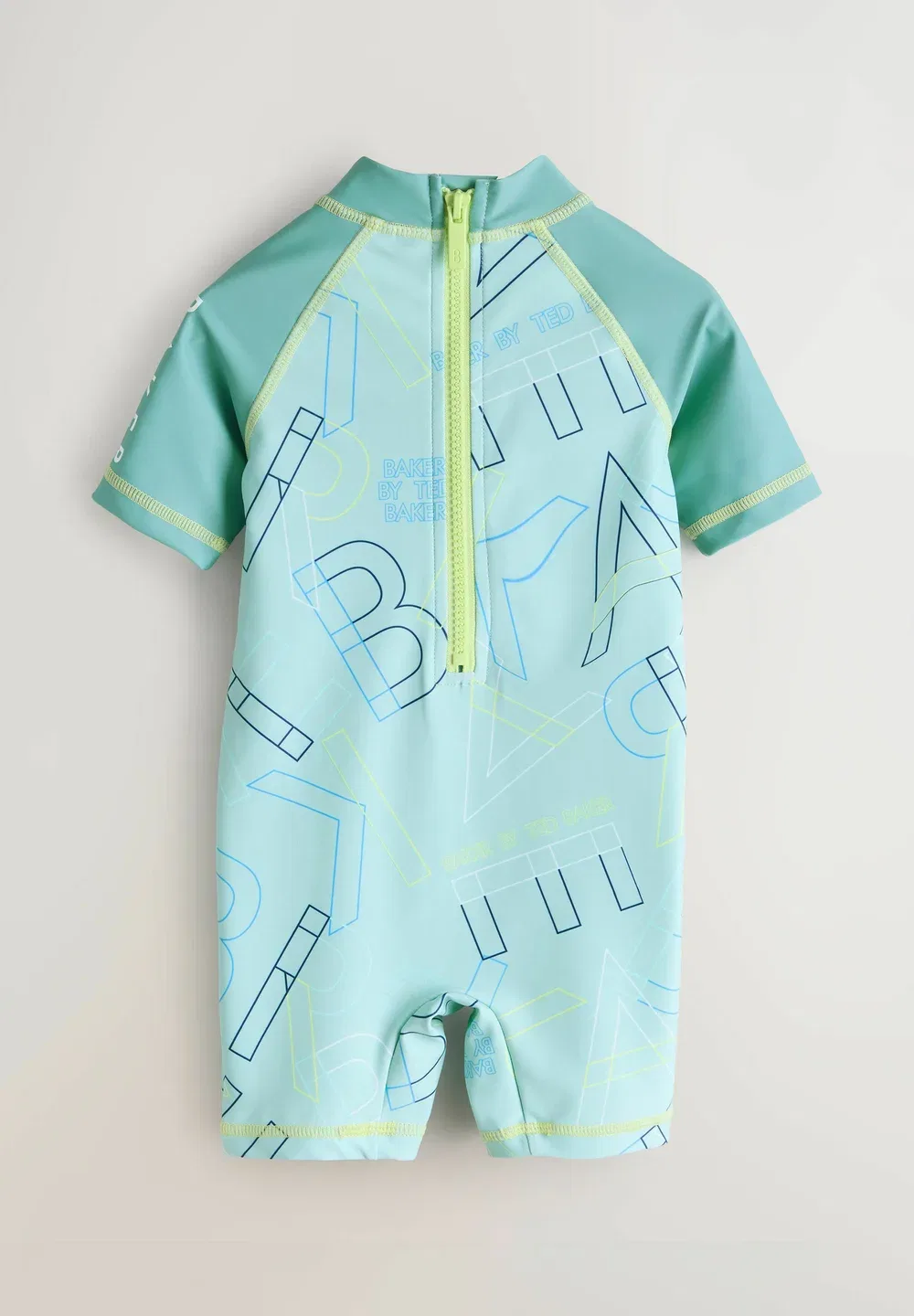 Стандартный крой - комплект - пляжный аксессуар Baker By Ted Baker, Green — фото 2