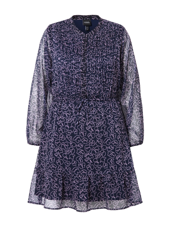 

Платье до колена Ulla Popken Midikleid, цвет tintenblau