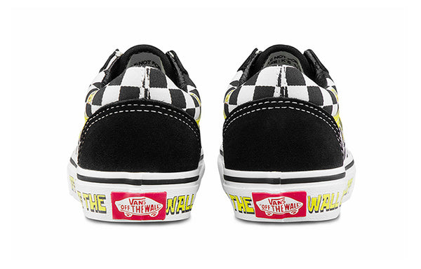 Кроссовки spongebob squarepants x old skool 'off the wall' Vans, черный — фото 4