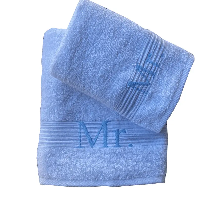 

Набор полотенец Re Sole Mister, 55x105/40х60, голубой